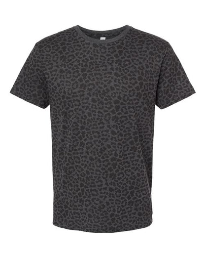 LAT Fine Jersey Tee 6901 Black Leopard
