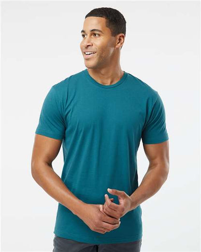 Custom Embroidered  LAT Fine Jersey Tee 6901 Oceanside