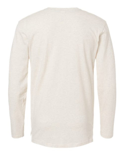 LAT Fine Jersey Long Sleeve Tee 6918 Natural Heather