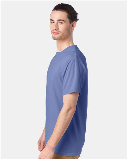 ComfortWash by Hanes Garment-Dyed T-Shirt GDH100 Frontier Blue