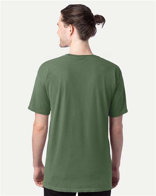ComfortWash by Hanes Garment-Dyed T-Shirt GDH100 Moss