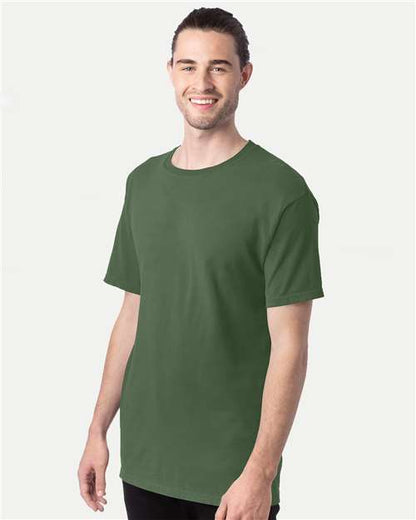 ComfortWash by Hanes Garment-Dyed T-Shirt GDH100 Moss