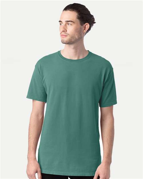 Custom Embroidered  ComfortWash by Hanes Garment-Dyed T-Shirt GDH100 Cactus