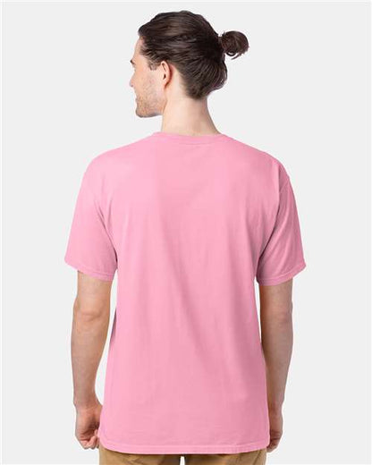 ComfortWash by Hanes Garment-Dyed T-Shirt GDH100 Cotton Candy