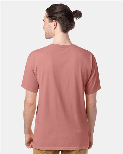 ComfortWash by Hanes Garment-Dyed T-Shirt GDH100 Mauve