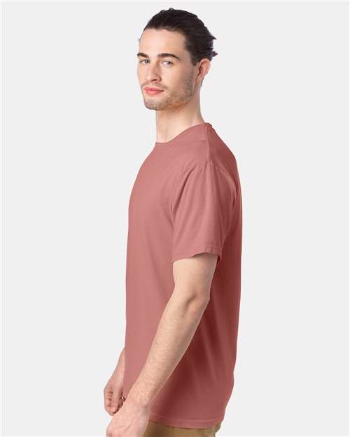 ComfortWash by Hanes Garment-Dyed T-Shirt GDH100 Mauve