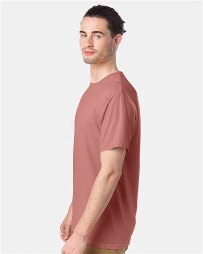 ComfortWash by Hanes Garment-Dyed T-Shirt GDH100 Mauve