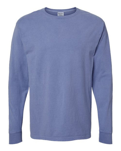 ComfortWash by Hanes Garment-Dyed Long Sleeve T-Shirt GDH200 Frontier Blue