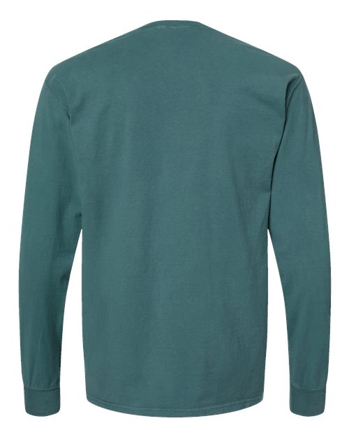 ComfortWash by Hanes Garment-Dyed Long Sleeve T-Shirt GDH200 Cactus