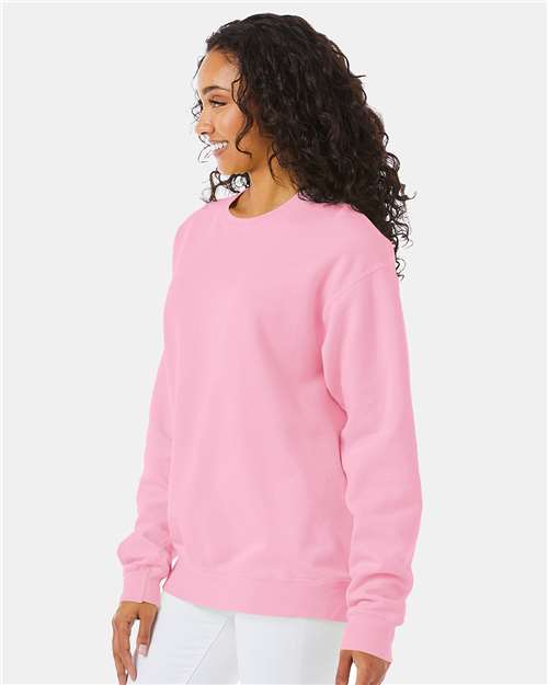 ComfortWash by Hanes Garment-Dyed Crewneck Sweatshirt GDH400 Cotton Candy