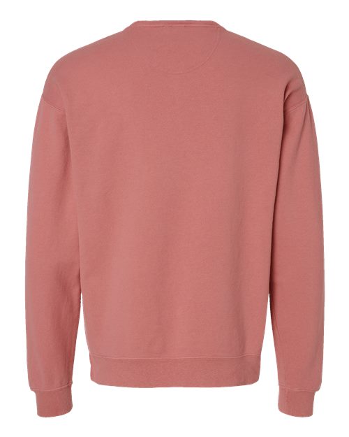 ComfortWash by Hanes Garment-Dyed Crewneck Sweatshirt GDH400 Mauve