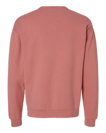 ComfortWash by Hanes Garment-Dyed Crewneck Sweatshirt GDH400 Mauve