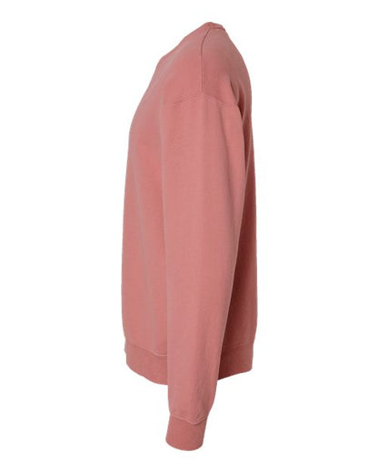 ComfortWash by Hanes Garment-Dyed Crewneck Sweatshirt GDH400 Mauve