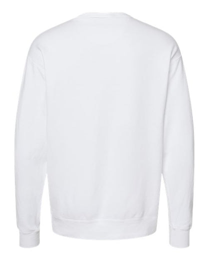 ComfortWash by Hanes Garment-Dyed Crewneck Sweatshirt GDH400 White