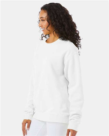 ComfortWash by Hanes Garment-Dyed Crewneck Sweatshirt GDH400 White