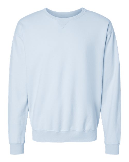 ComfortWash by Hanes Garment-Dyed Crewneck Sweatshirt GDH400 Soothing Blue