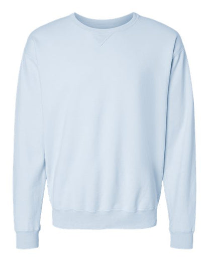 ComfortWash by Hanes Garment-Dyed Crewneck Sweatshirt GDH400 Soothing Blue