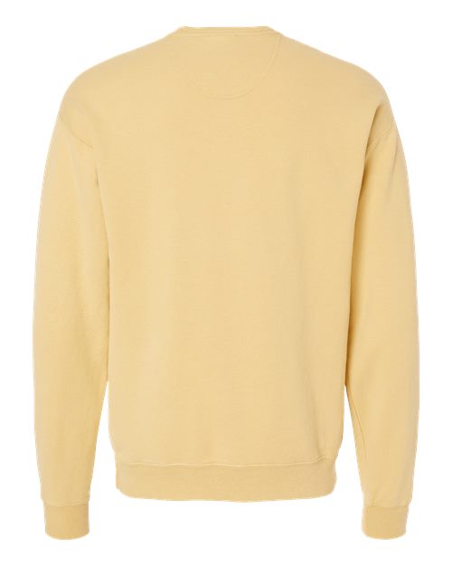 ComfortWash by Hanes Garment-Dyed Crewneck Sweatshirt GDH400 Summer Squash Yellow