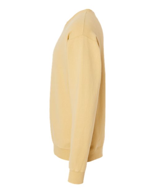 ComfortWash by Hanes Garment-Dyed Crewneck Sweatshirt GDH400 Summer Squash Yellow