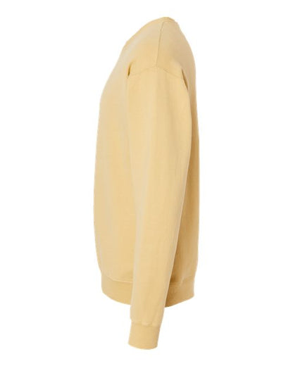 ComfortWash by Hanes Garment-Dyed Crewneck Sweatshirt GDH400 Summer Squash Yellow