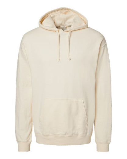 ComfortWash by Hanes Garment-Dyed Unisex Hooded Sweatshirt GDH450 Parchment
