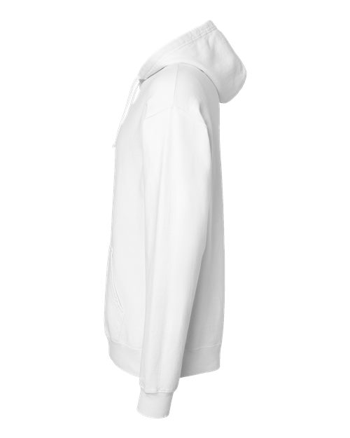 ComfortWash by Hanes Garment-Dyed Unisex Hooded Sweatshirt GDH450 White