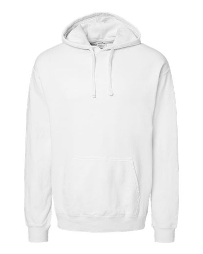 ComfortWash by Hanes Garment-Dyed Unisex Hooded Sweatshirt GDH450 White