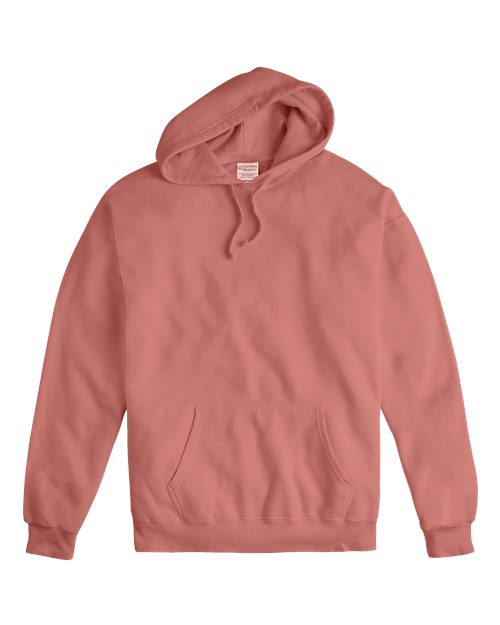 ComfortWash by Hanes Garment-Dyed Unisex Hooded Sweatshirt GDH450 Mauve