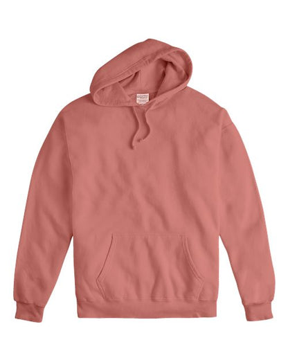 ComfortWash by Hanes Garment-Dyed Unisex Hooded Sweatshirt GDH450 Mauve