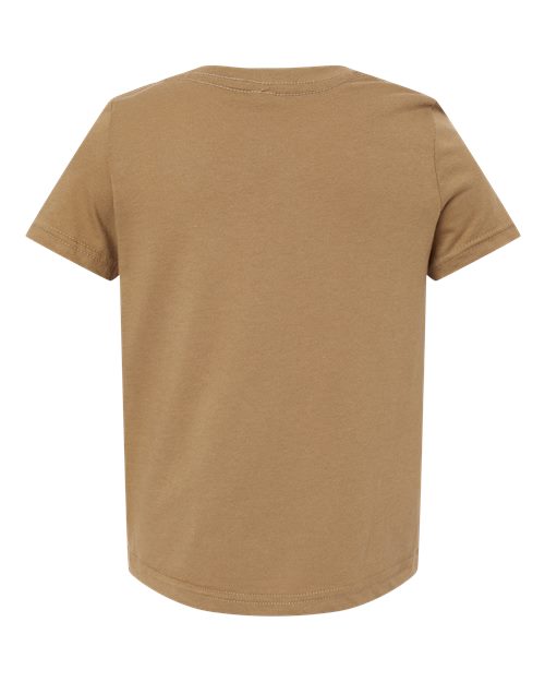 Rabbit Skins Toddler Fine Jersey Tee 3321 Coyote Brown