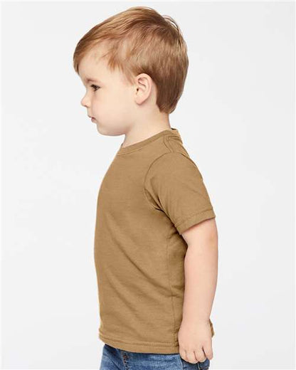 Rabbit Skins Toddler Fine Jersey Tee 3321 Coyote Brown