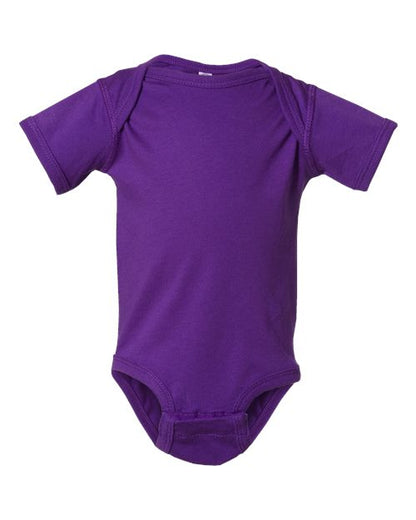 Rabbit Skins Infant Fine Jersey Bodysuit 4424 Pro Purple