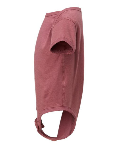 Rabbit Skins Infant Fine Jersey Bodysuit 4424 Rouge