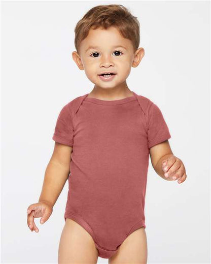 Rabbit Skins Infant Fine Jersey Bodysuit 4424 Rouge