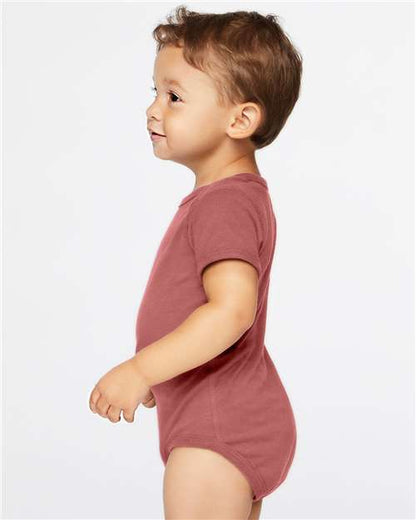 Rabbit Skins Infant Fine Jersey Bodysuit 4424 Rouge