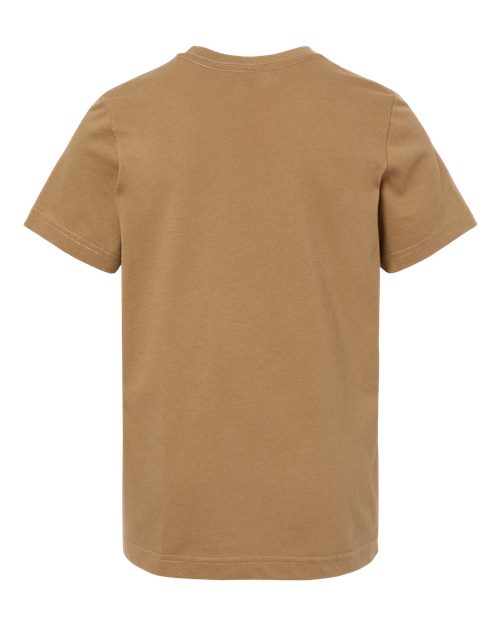 LAT Youth Fine Jersey Tee 6101 Coyote Brown