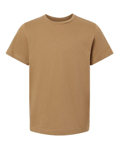 LAT Youth Fine Jersey Tee 6101 Coyote Brown