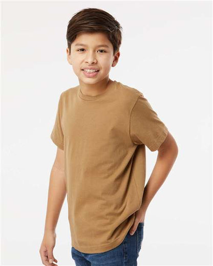 LAT Youth Fine Jersey Tee 6101 Coyote Brown