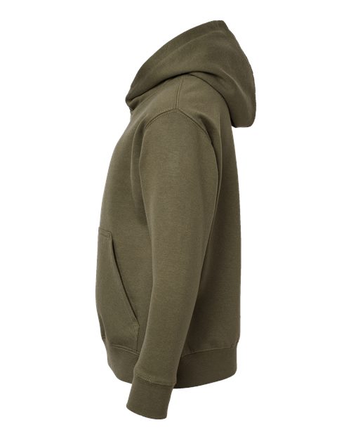 LAT Youth Fleece Hoodie 2296 Military Green