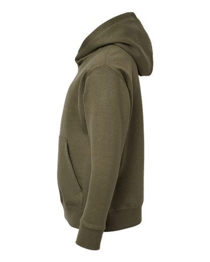 LAT Youth Fleece Hoodie 2296 Military Green
