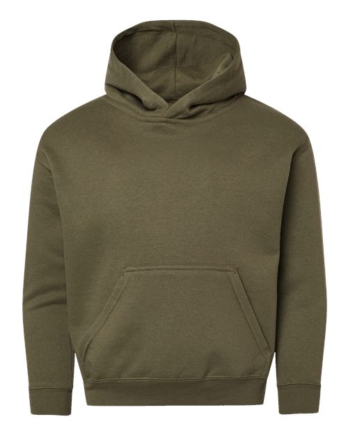 LAT Youth Fleece Hoodie 2296 Military Green