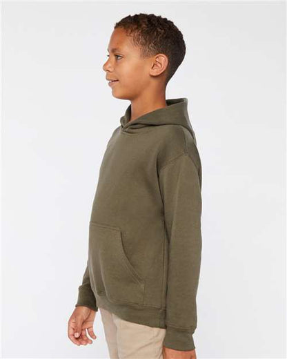 LAT Youth Fleece Hoodie 2296 Military Green