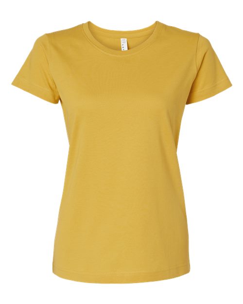LAT Women's Fine Jersey Tee 3516 Mustard