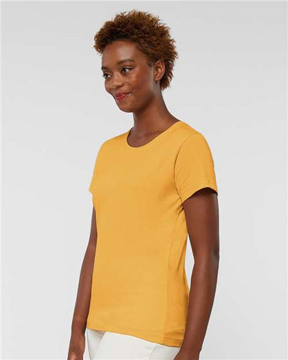 LAT Women's Fine Jersey Tee 3516 Mustard