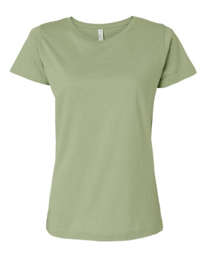 LAT Women's Fine Jersey Tee 3516 Sage
