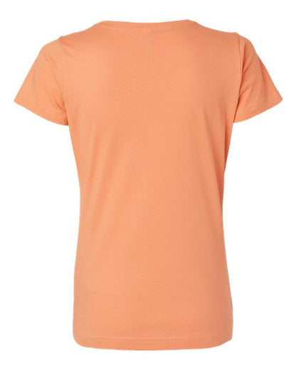 LAT Women's Fine Jersey Tee 3516 Sunset