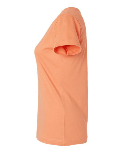 LAT Women's Fine Jersey Tee 3516 Sunset