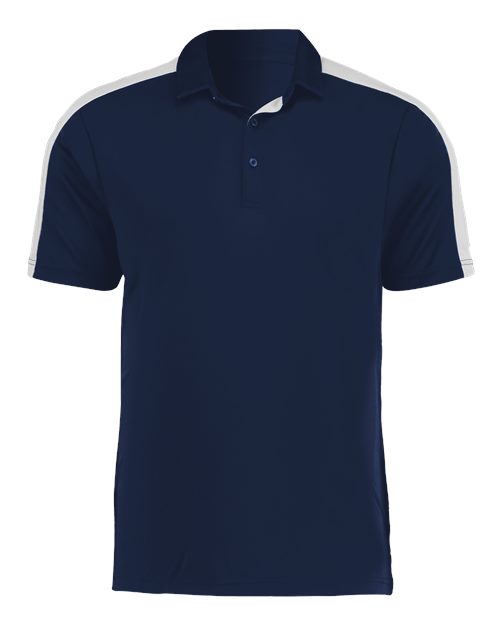 Augusta Sportswear Two-Tone Vital Polo 5028 Navy/ White