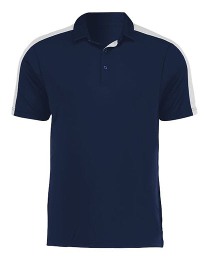 Augusta Sportswear Two-Tone Vital Polo 5028 Navy/ White