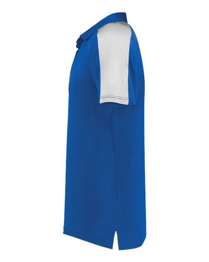 Augusta Sportswear Two-Tone Vital Polo 5028 Royal/ White